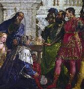 Paolo Veronese Family of persian king Darius before Alexander oil on canvas